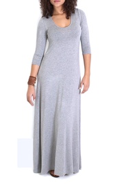 Indhi Maxi Dress in Grey